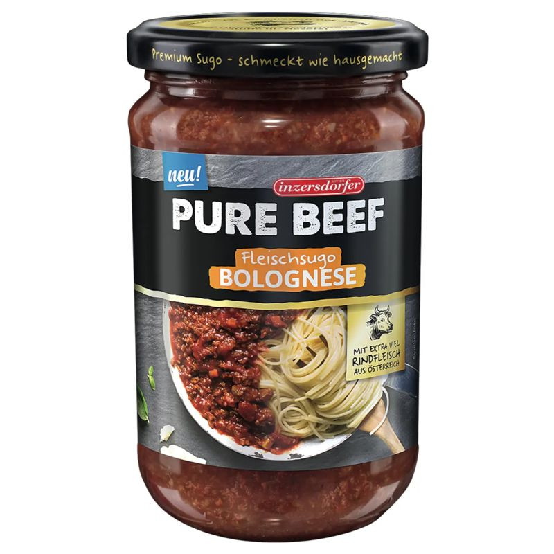 Inzersdorfer Pure Beef Sugo Bolognese 400 g